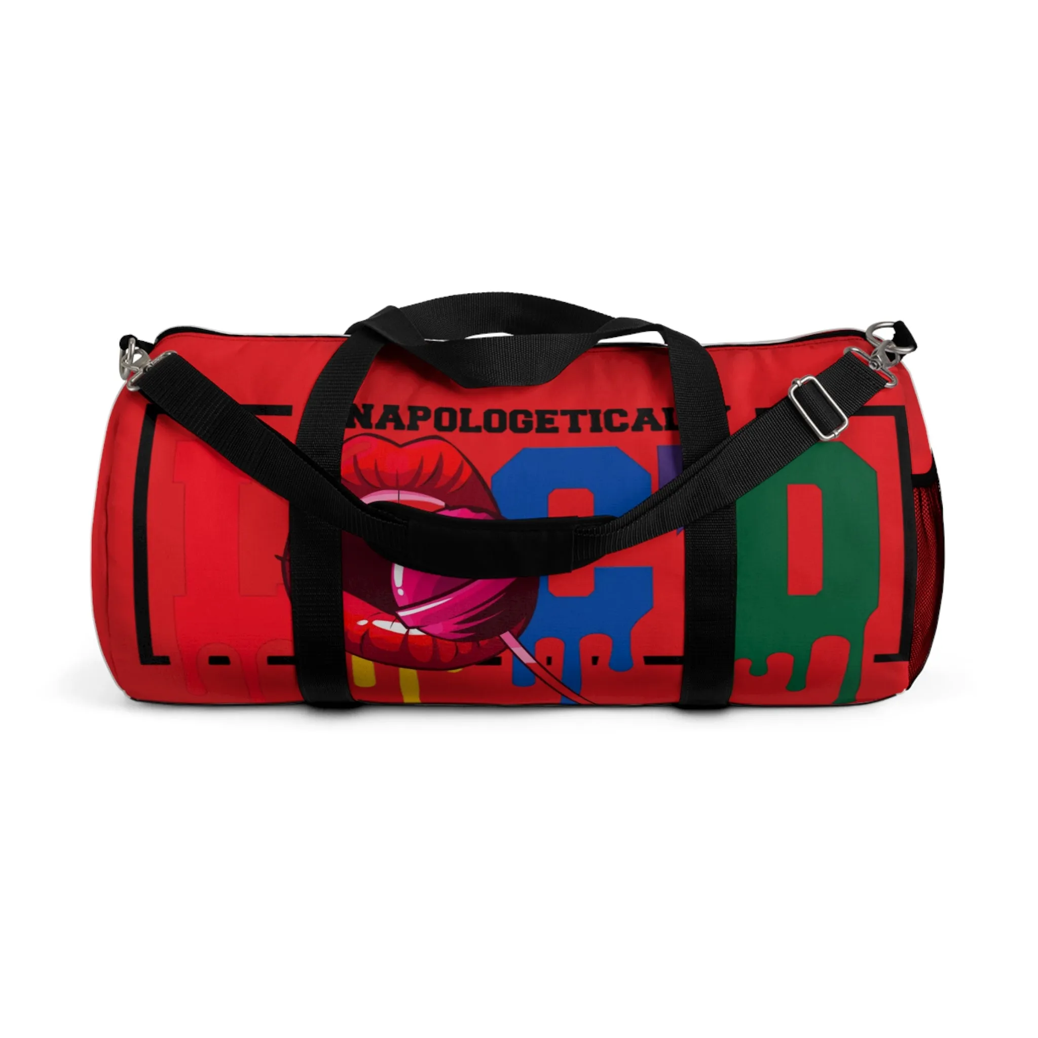Loc'd Red Duffel Bag