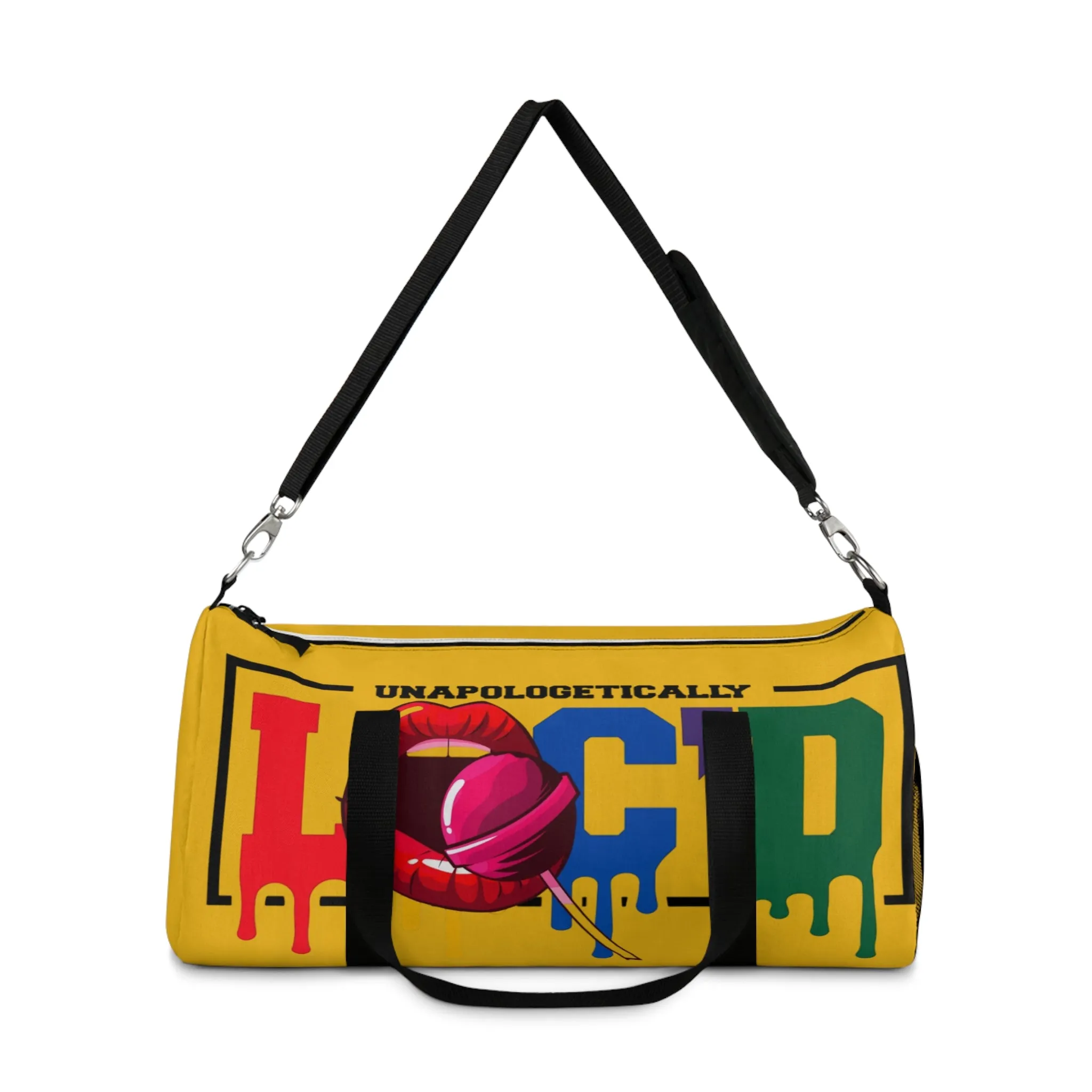 Loc'd Yellow Duffel Bag