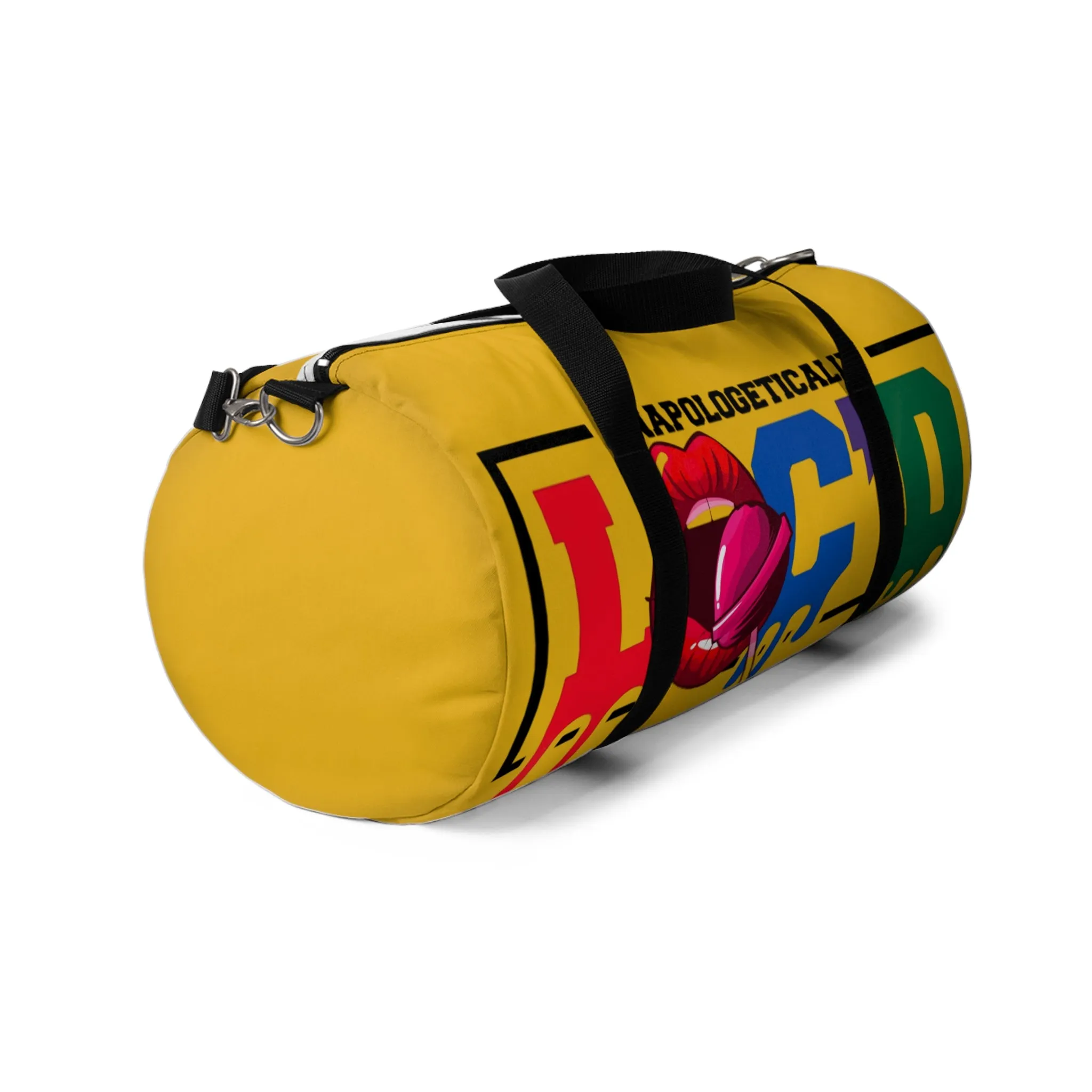 Loc'd Yellow Duffel Bag