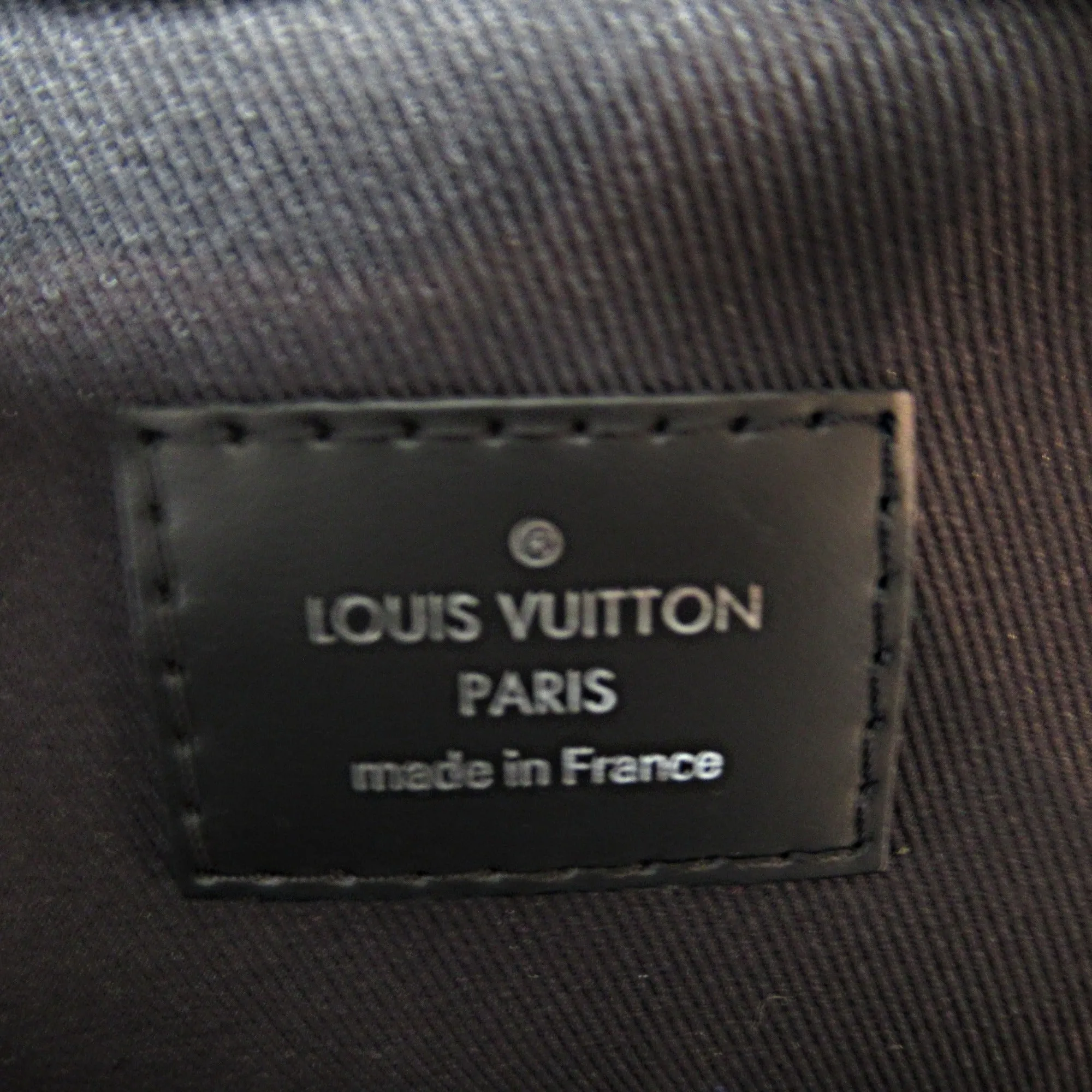 LOUIS VUITTON Josh Rucksack Black Damier graphite PVC coated canvas N41473