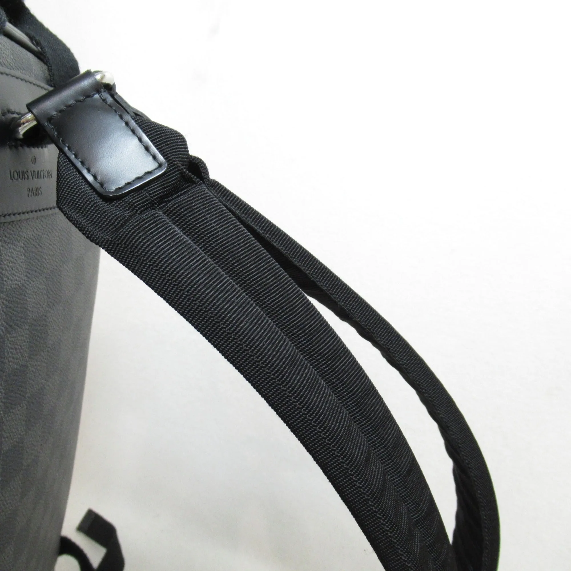 LOUIS VUITTON Josh Rucksack Black Damier graphite PVC coated canvas N41473