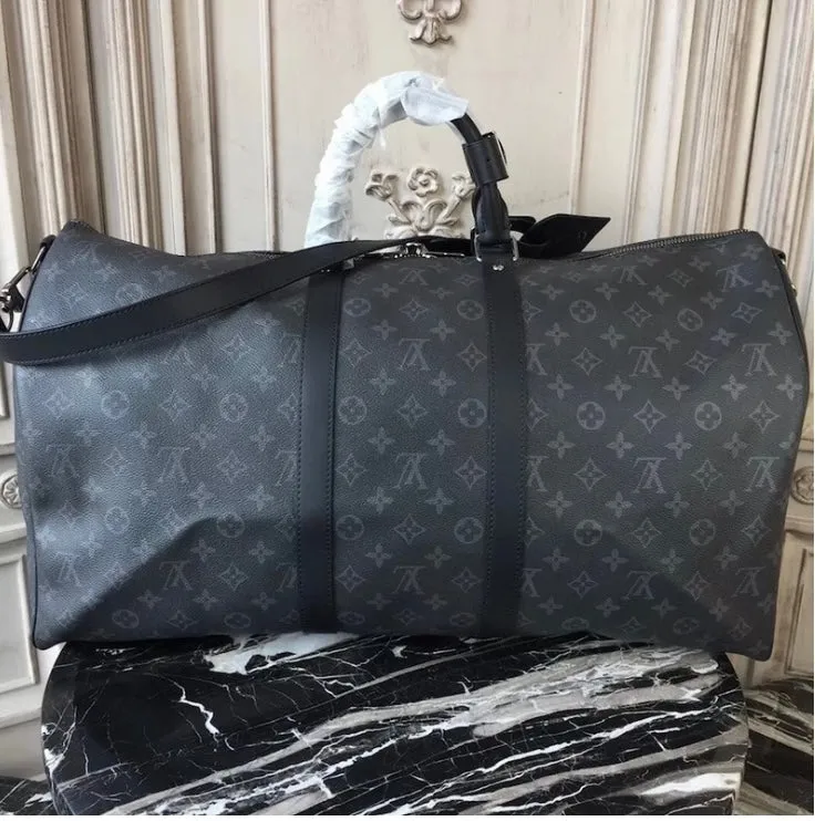 Louis Vuitton Keepall Boudouliere Bag 55