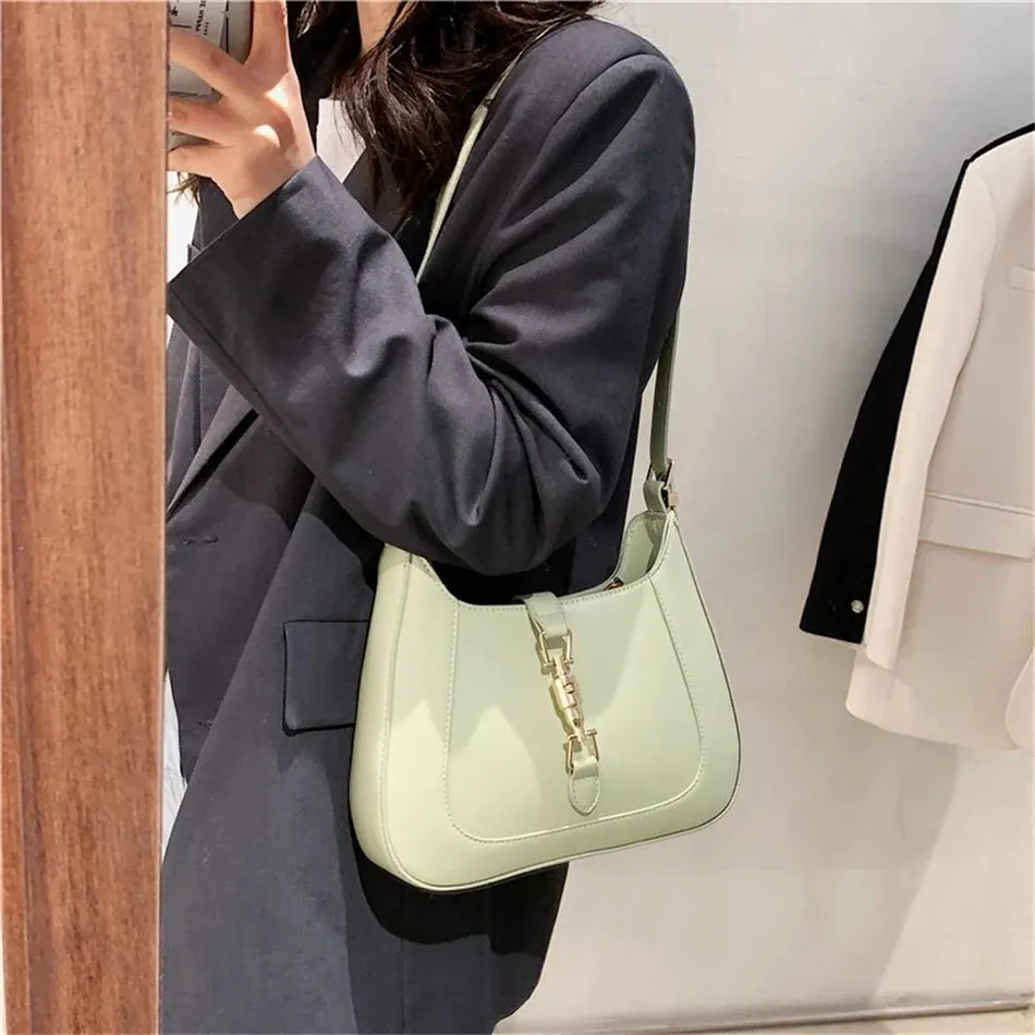 Luxury Brand Purses and Handbag Top End Quality Designer Leather Shoulder Crossbody Bag for Women Fashion Underarm Girl Sac