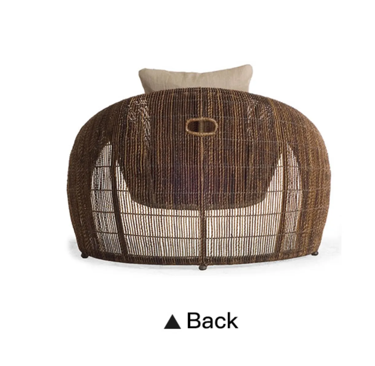 Luxury Plus Furniture - Nordic Rattan Designer Chairs   Coffee Table - Mix & Match (Balcony, Patio, Courtyard)