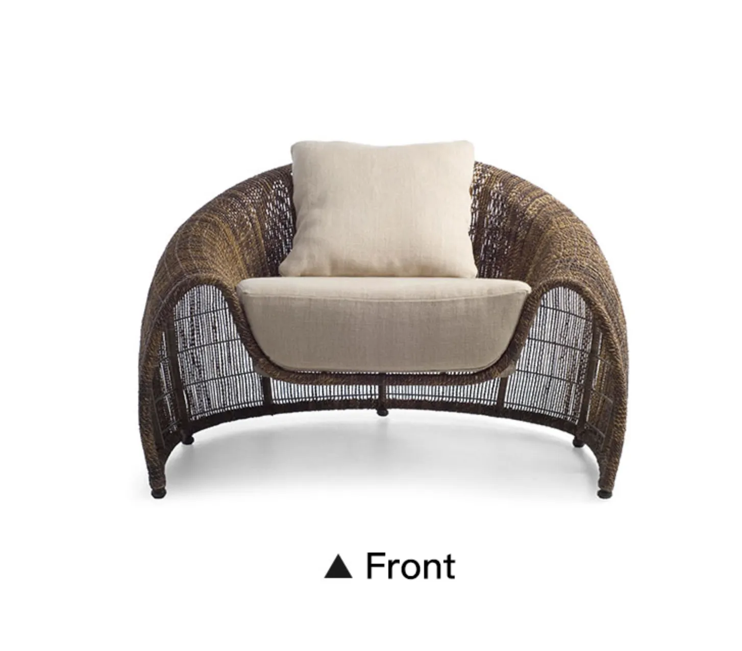 Luxury Plus Furniture - Nordic Rattan Designer Chairs   Coffee Table - Mix & Match (Balcony, Patio, Courtyard)