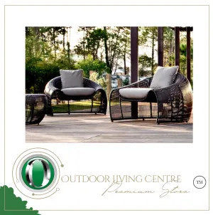 Luxury Plus Furniture - Nordic Rattan Designer Chairs   Coffee Table - Mix & Match (Balcony, Patio, Courtyard)