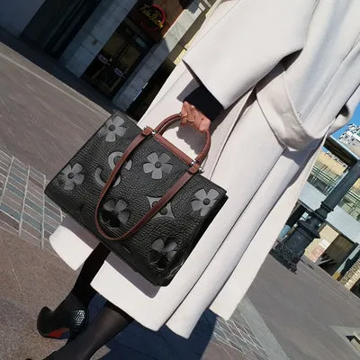 Luxury Vintage Women Handbags Designer Female Crossbody Shoulder Bags Ladies Leather High Capacity Wild Package Brand