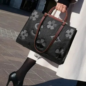 Luxury Vintage Women Handbags Designer Female Crossbody Shoulder Bags Ladies Leather High Capacity Wild Package Brand