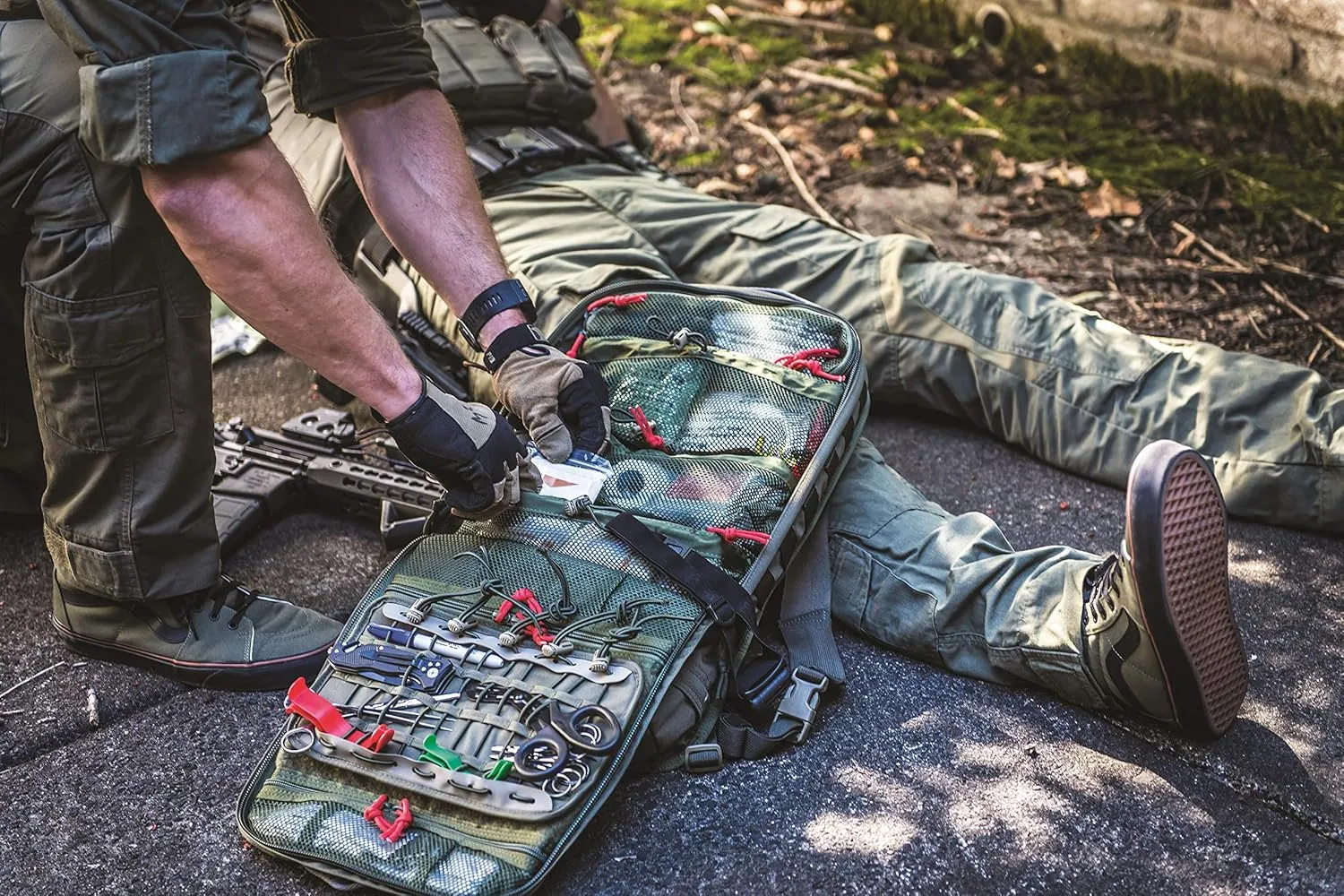 M-9 Assault Medical Backpack (Red)