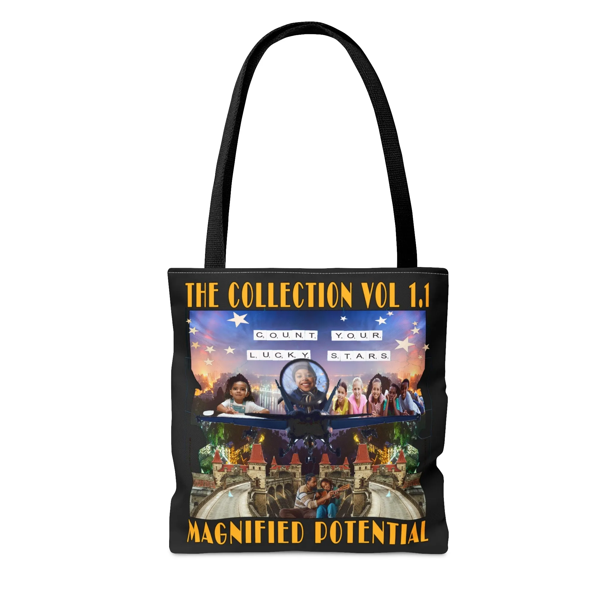 Magnified Potential Tote Bag (AOP)
