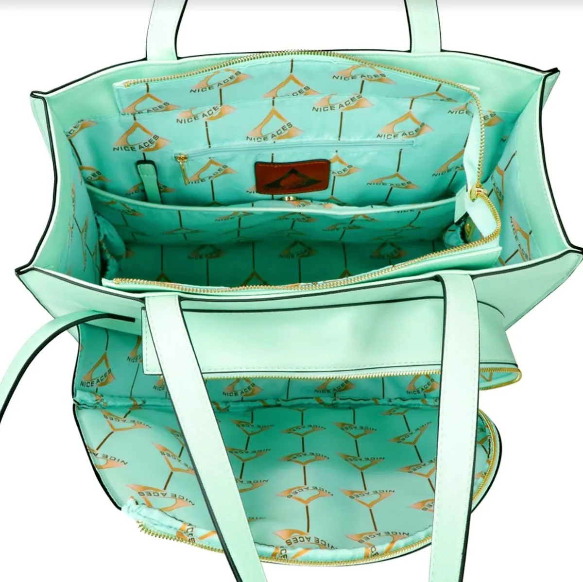 MAYA Tennis Tote Mint