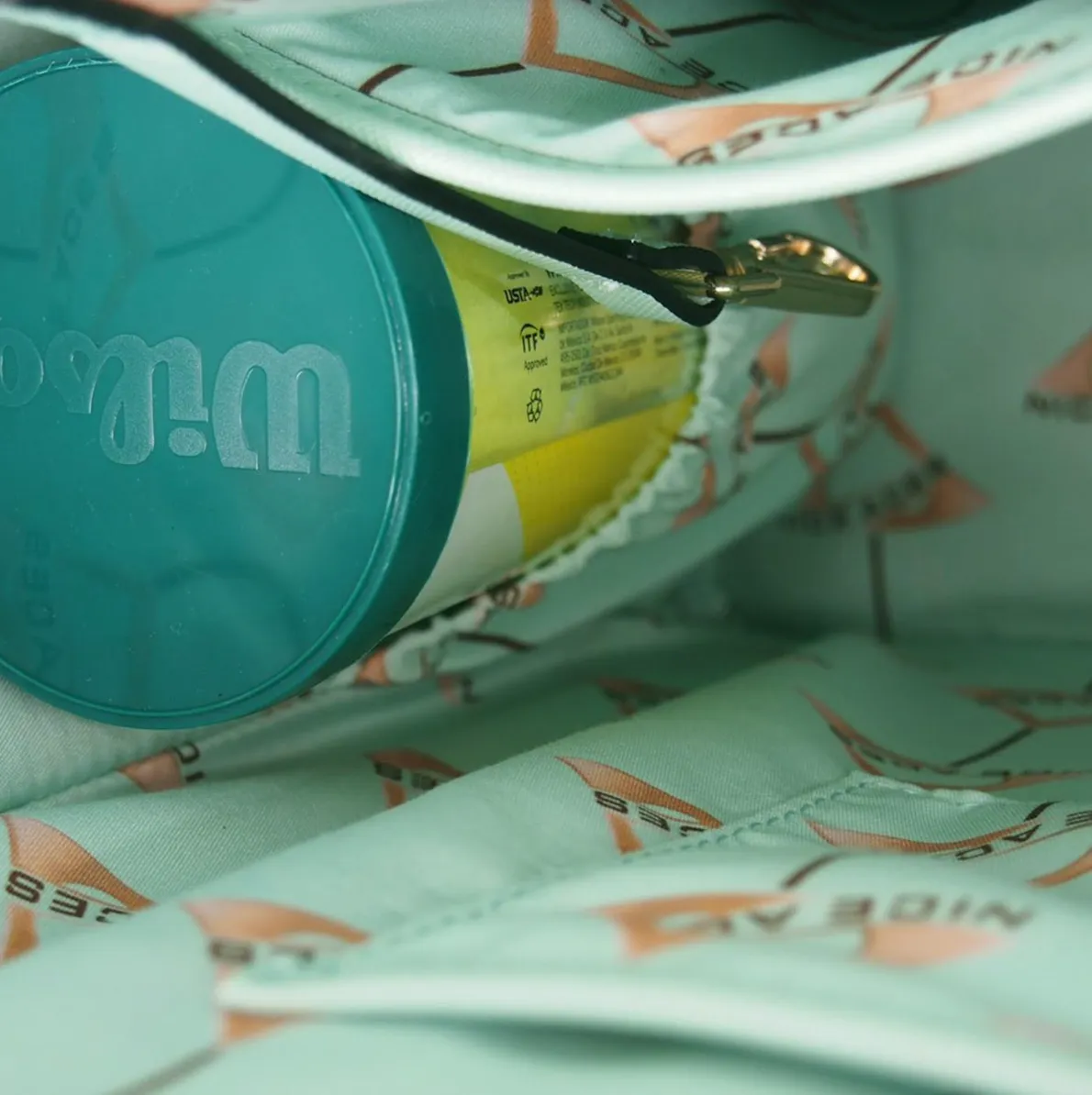 MAYA Tennis Tote Mint