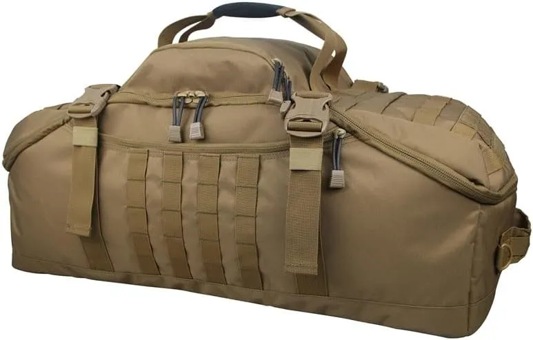 Men Army Sport Gym Bag Tactical Waterproof Backpack Camping Backpacks Sports Travel Bags (S 40Litres, Brown), Brown, S 40Litres, Backpacks
