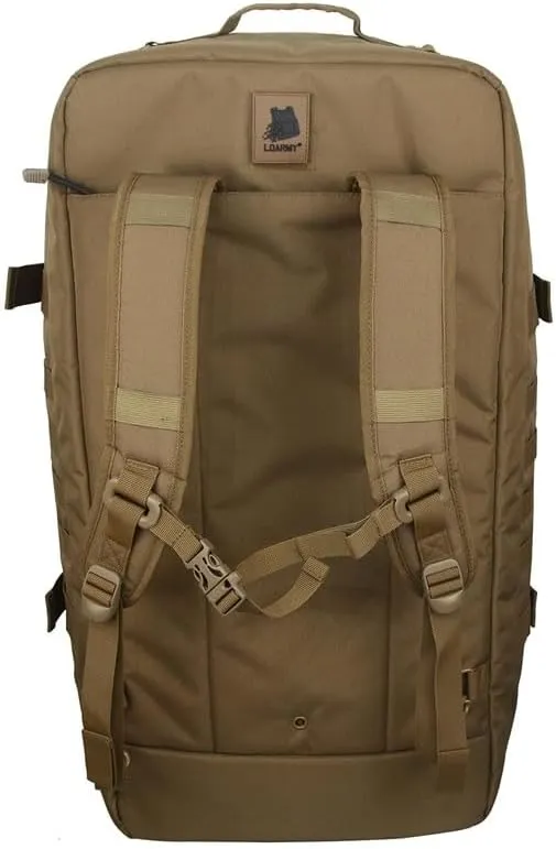 Men Army Sport Gym Bag Tactical Waterproof Backpack Camping Backpacks Sports Travel Bags (S 40Litres, Brown), Brown, S 40Litres, Backpacks
