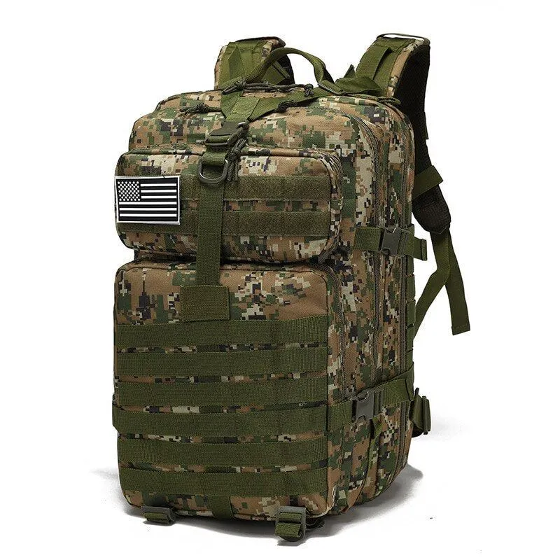 Men Hiking Backpack Big Capacity Army Tactical Men Backpack Military Camouflage Travel Outdoor Hiking Backpacks