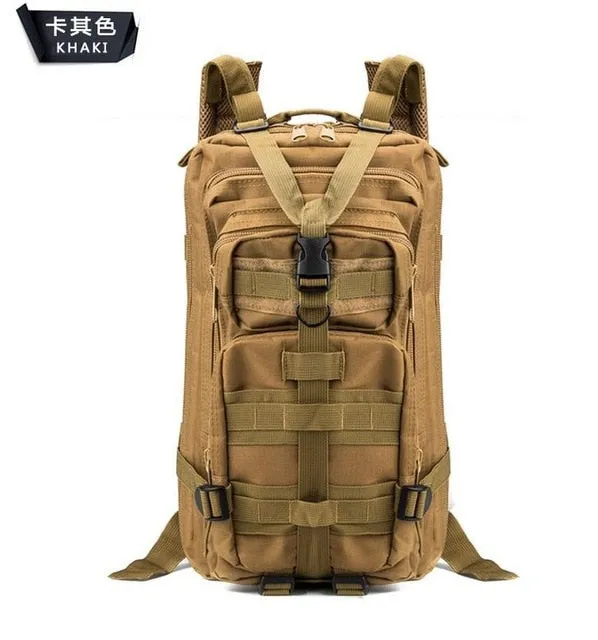 Men Rucksack Tactical On-time shipping Military 3P Outdoor Hiking 25L Bags Tactical Camping Pack Army Sports Bag Last-minute opportunity Backpack Molle Backpack Climbing