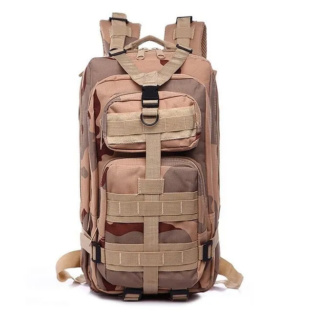 Men Rucksack Tactical On-time shipping Military 3P Outdoor Hiking 25L Bags Tactical Camping Pack Army Sports Bag Last-minute opportunity Backpack Molle Backpack Climbing