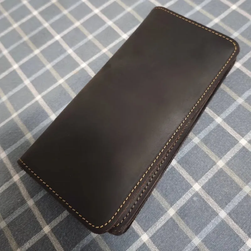 Men Wallets Solid Card Holder Clutch