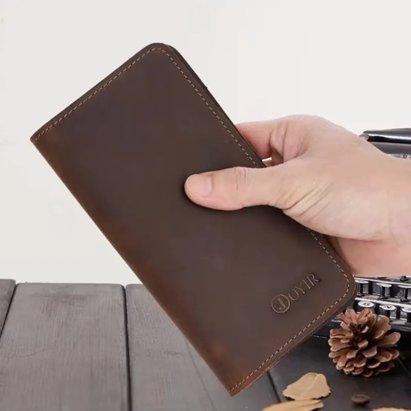 Men Wallets Solid Card Holder Clutch
