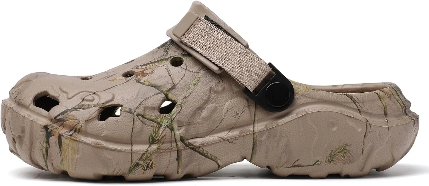 Men's Clogs Athletic Sports Outdoor Sandals Water Beach Shoes Indoor Outdoor Walking Slippers