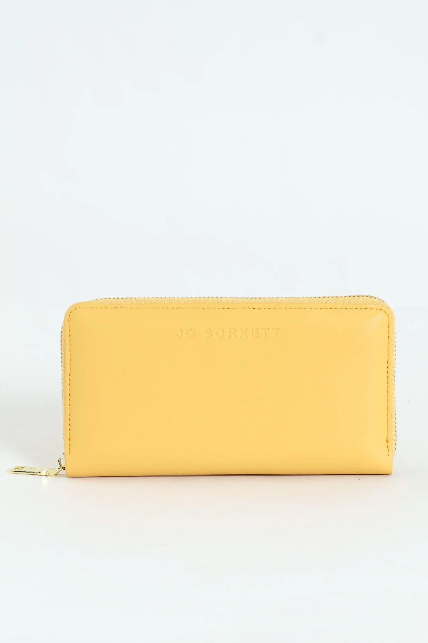 Meryl Smooth Zip Around Purse - Yellow