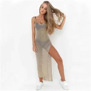 Mesh Sheer Beach Dress