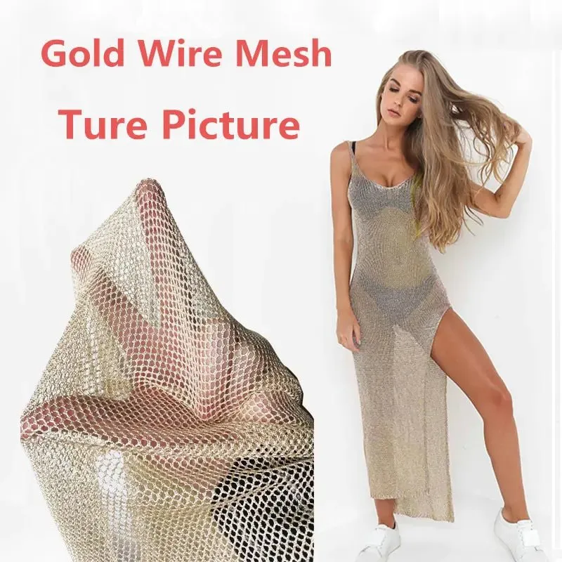 Mesh Sheer Beach Dress