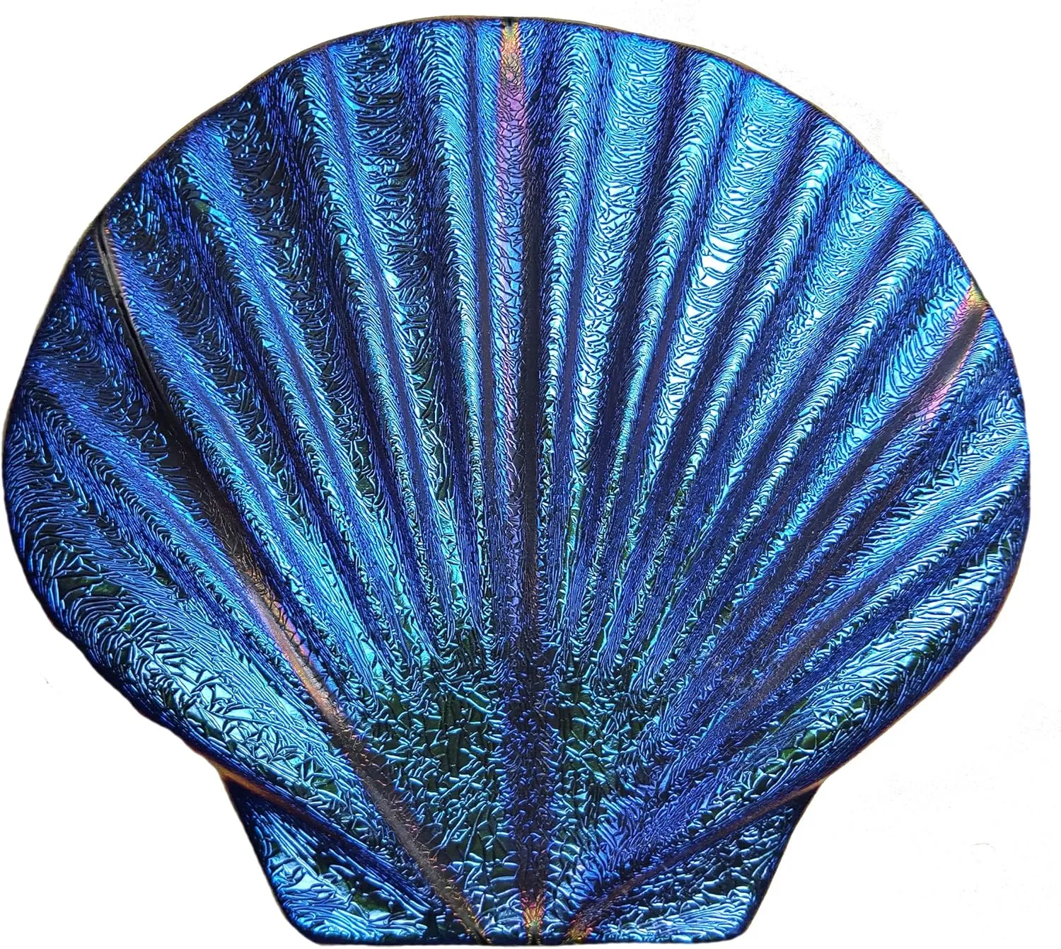 Metallic Seashell (Fusion Series) Ceramic Swimming Pool Mosaic (5", Sapphire)