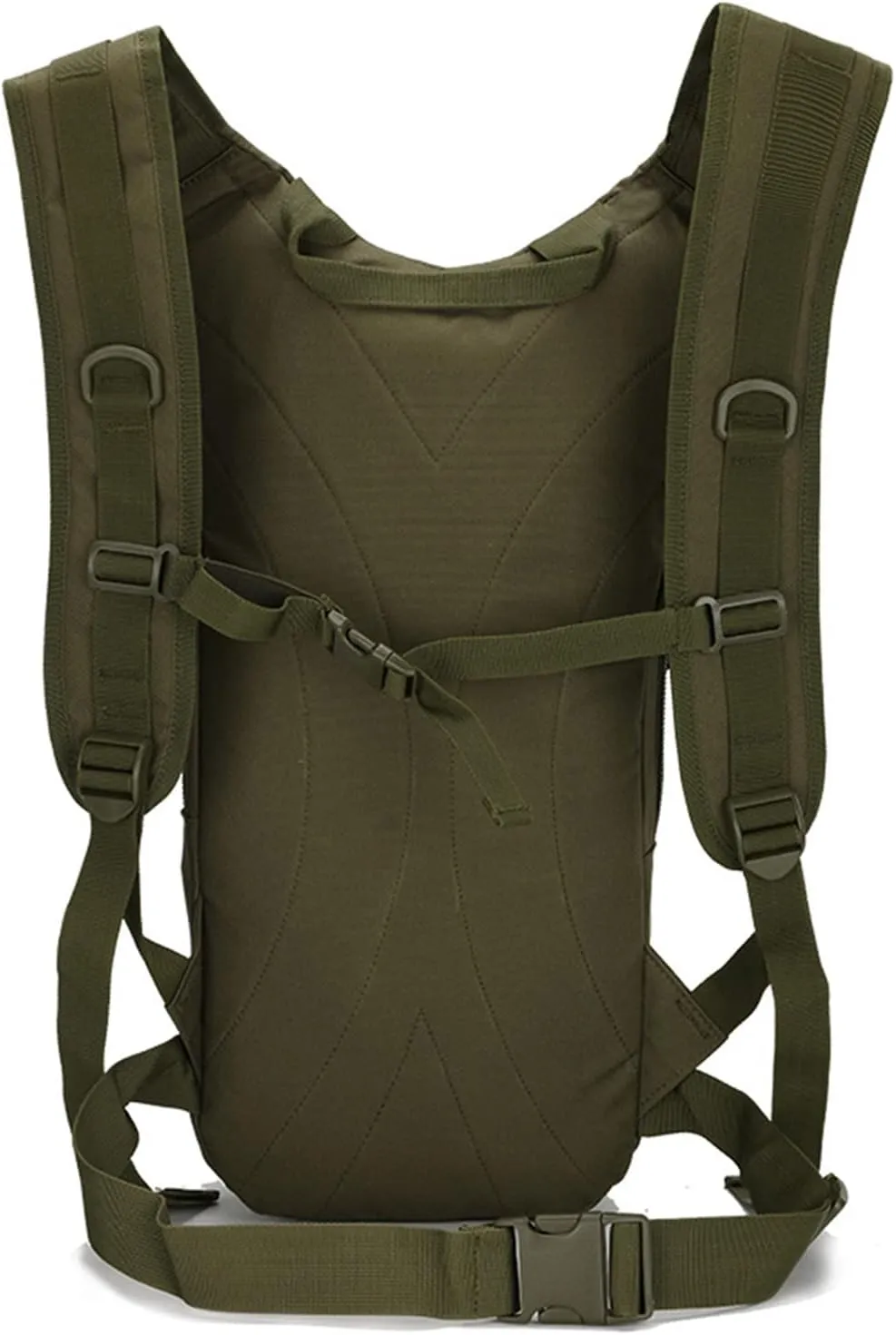 Military Molle Tactical Backpack,Outdoor Travel 15L Waterproof Oxford MOLLE Army Backpack, Breathable daypack Bag for Climbing Trekking Hiking Sports,Jungle camouflage