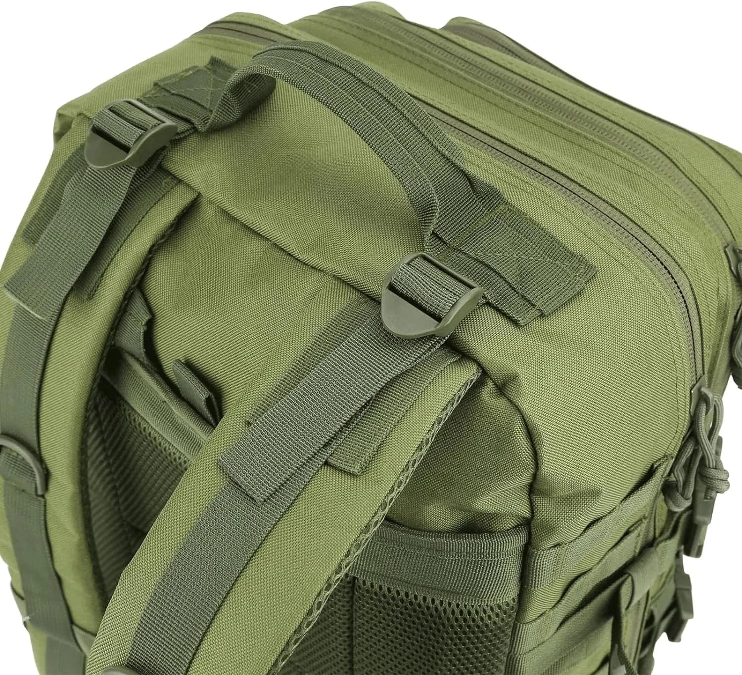Military Tactical Backpack Large Army 3 Day Assault Pack Molle Bag Backpacks (ACU Camo) (Army Green)