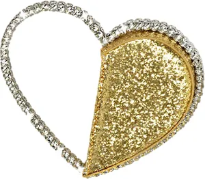 Mini Heart Round Shape Rhinestone Clutch Purse Bag Diamond Frame Glitter Bright Sequins Evening Handbag Wedding Party