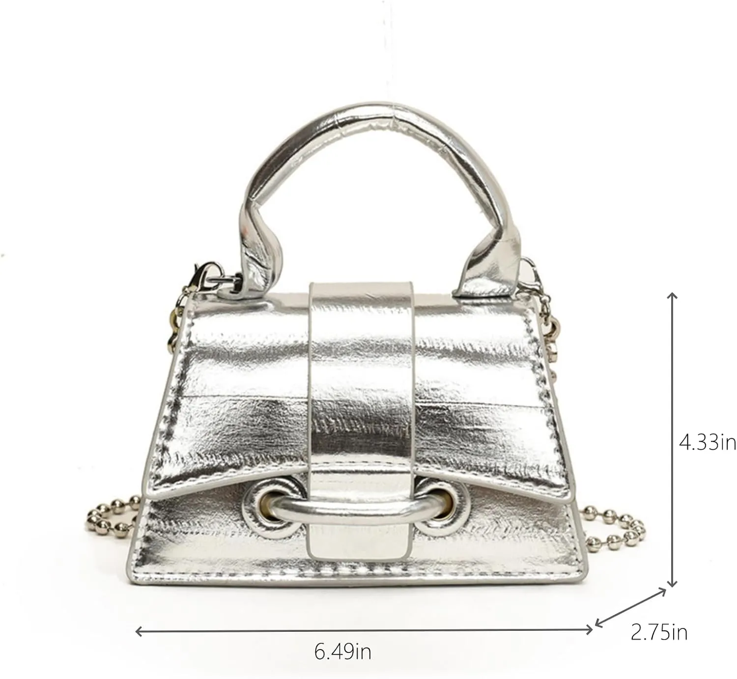 Mini Purses for Women, Y2K Top Handle Crossbody Bag Tiny Shoulder Handbag Stylish Party Prom Cocktail Clutch for Party
