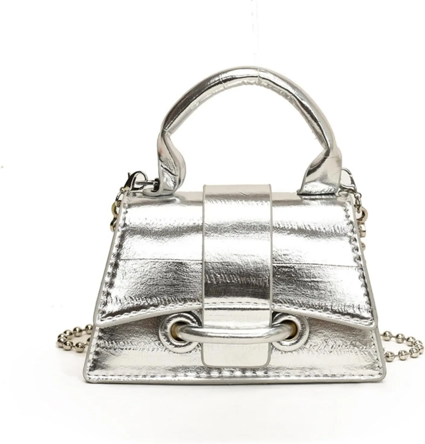 Mini Purses for Women, Y2K Top Handle Crossbody Bag Tiny Shoulder Handbag Stylish Party Prom Cocktail Clutch for Party