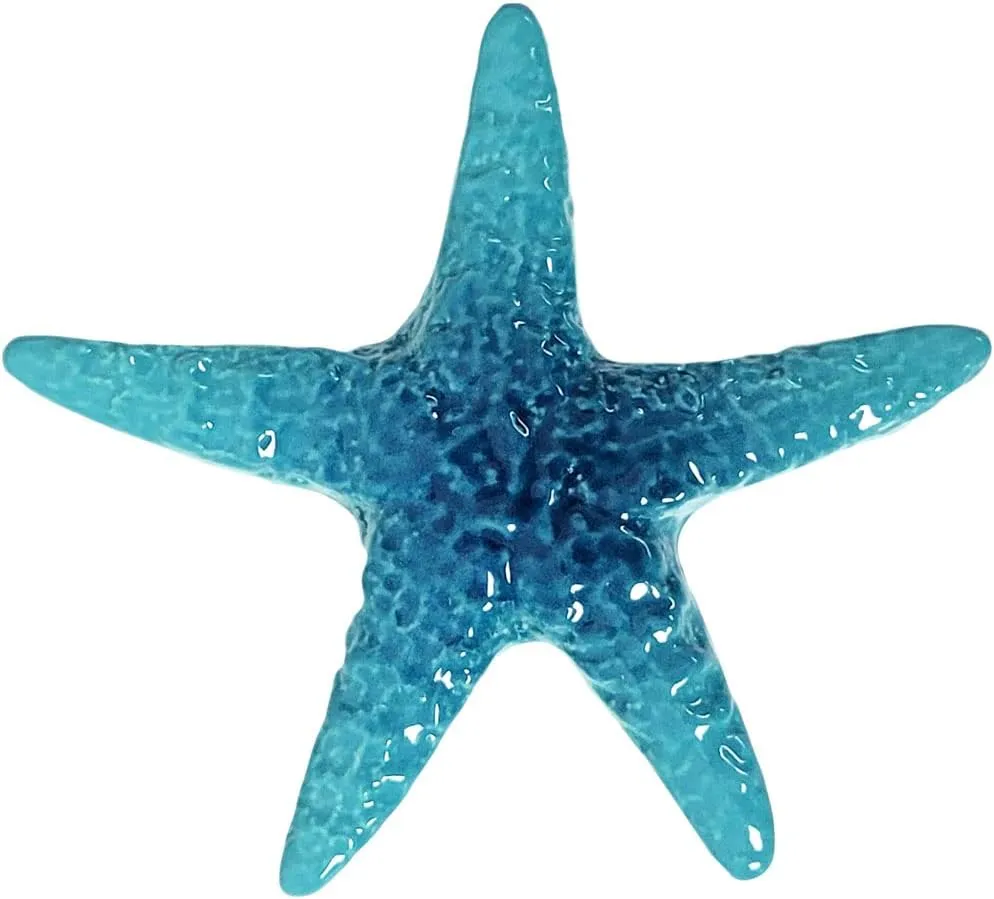 Mini Starfish Ceramic Swimming Pool Mosaic (5", Aqua)