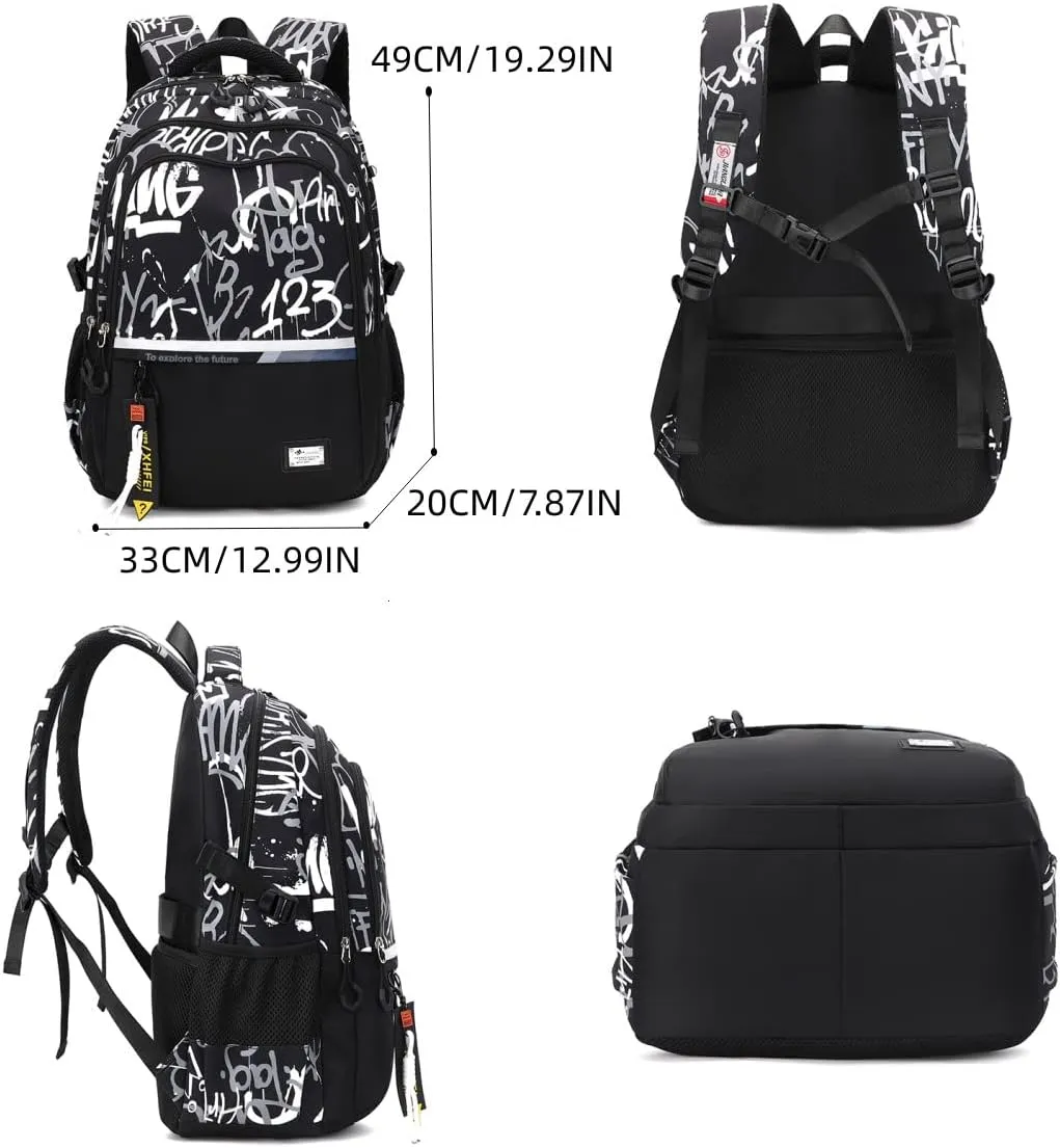 MITOWERMI Boys Backpack for Kids Camouflage School Bags for Elementary Primary Student Bookbags Middle Backpacks Teen Casual Travel Back Packs
