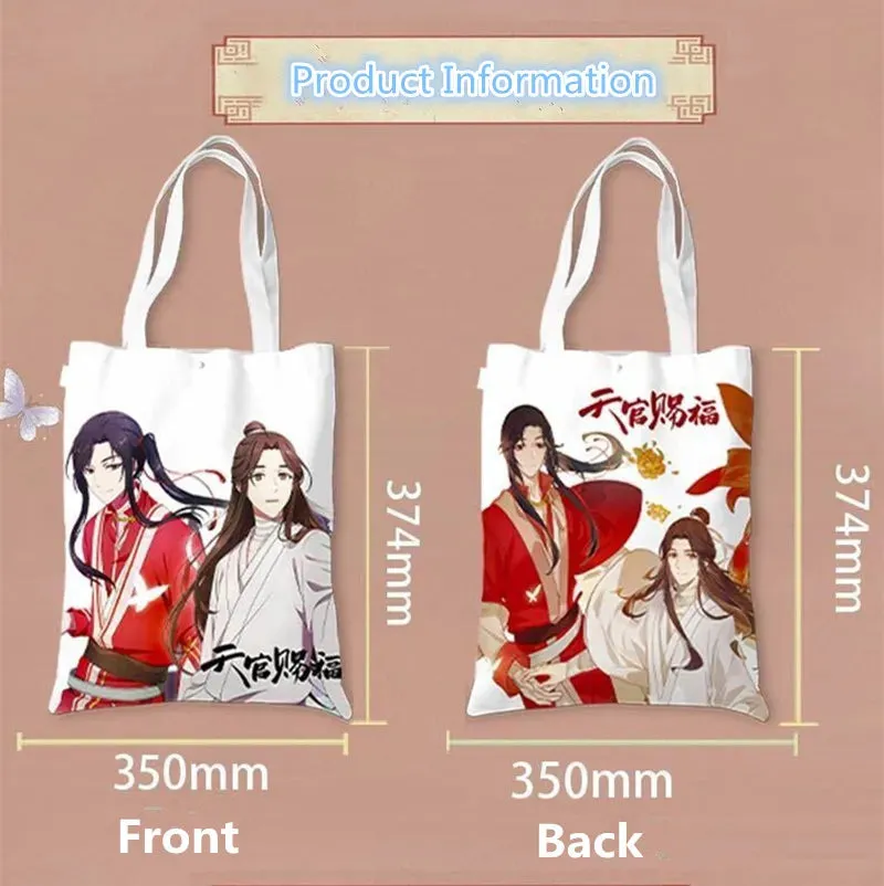 Mo Dao Zu Shi Canvas Shoulder Bag