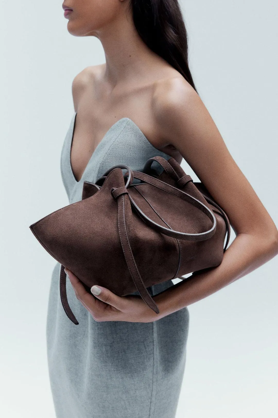 Mochi Chocolate Suede
