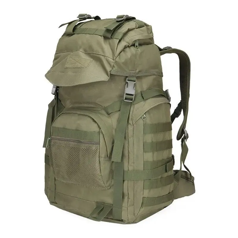 Molle 60L Camping Backpack Tactical Bag Military Large Waterproof Backpacks Camouflage Hiking Outdoor Army Bags XA281WA