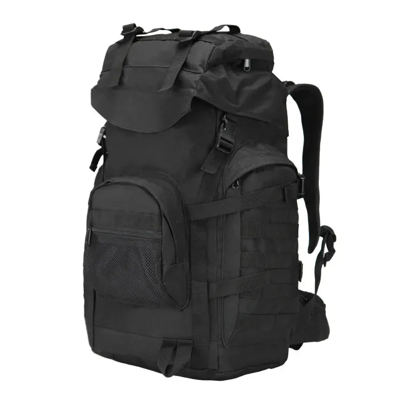 Molle 60L Camping Backpack Tactical Bag Military Large Waterproof Backpacks Camouflage Hiking Outdoor Army Bags XA281WA