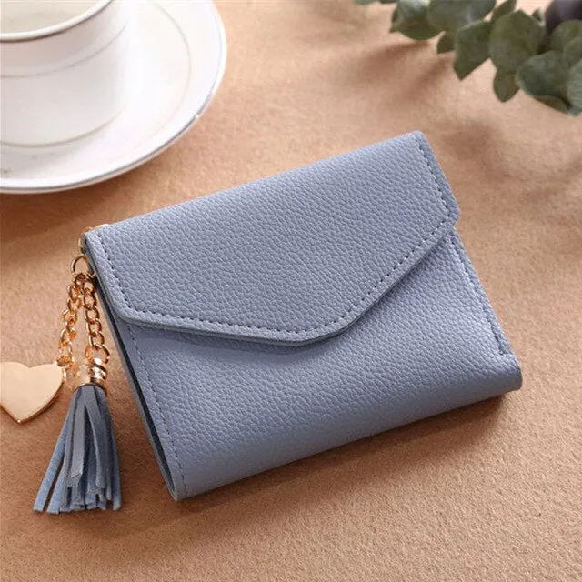 Money Coin Long Bag PU Wallet Holder Wallets Card Priority shipping Purse Leather High Wallet Female Quality Fashion Tassel Purses Women Clutch Local shipping