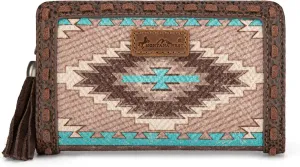 Montana West Aztec Womens Card Holder Wallet Western Wallet Clutch Purse for Women Ladies