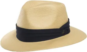 Monte Cristo Classic Fedora Straw Panama Hat Sun Wide Brim Lightweight Beach UPF50  Men or Women