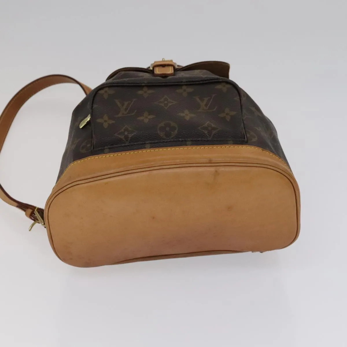 Montsouris MM Canvas Backpack with Dust Bag