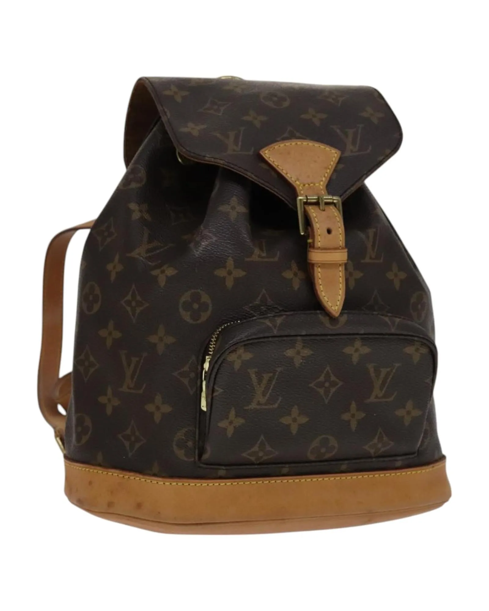 Montsouris MM Canvas Backpack with Dust Bag