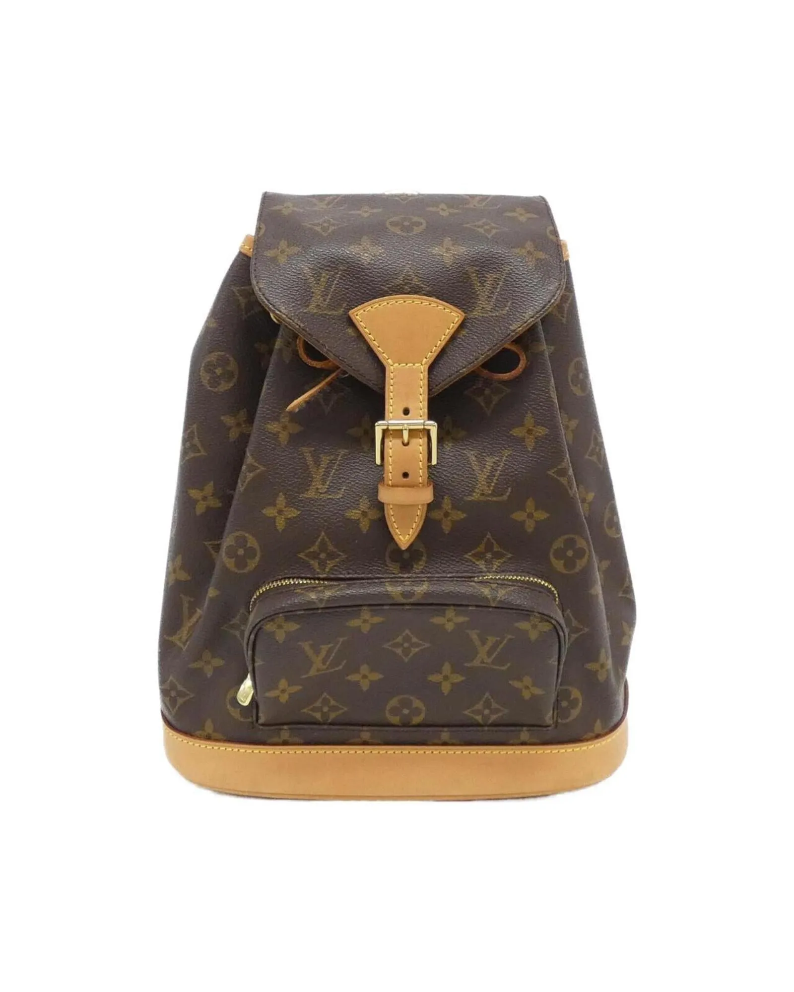 Montsouris MM Canvas Backpack with Dust Bag