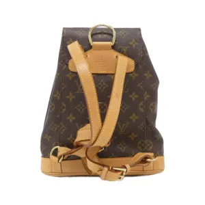 Montsouris MM Canvas Backpack with Dust Bag