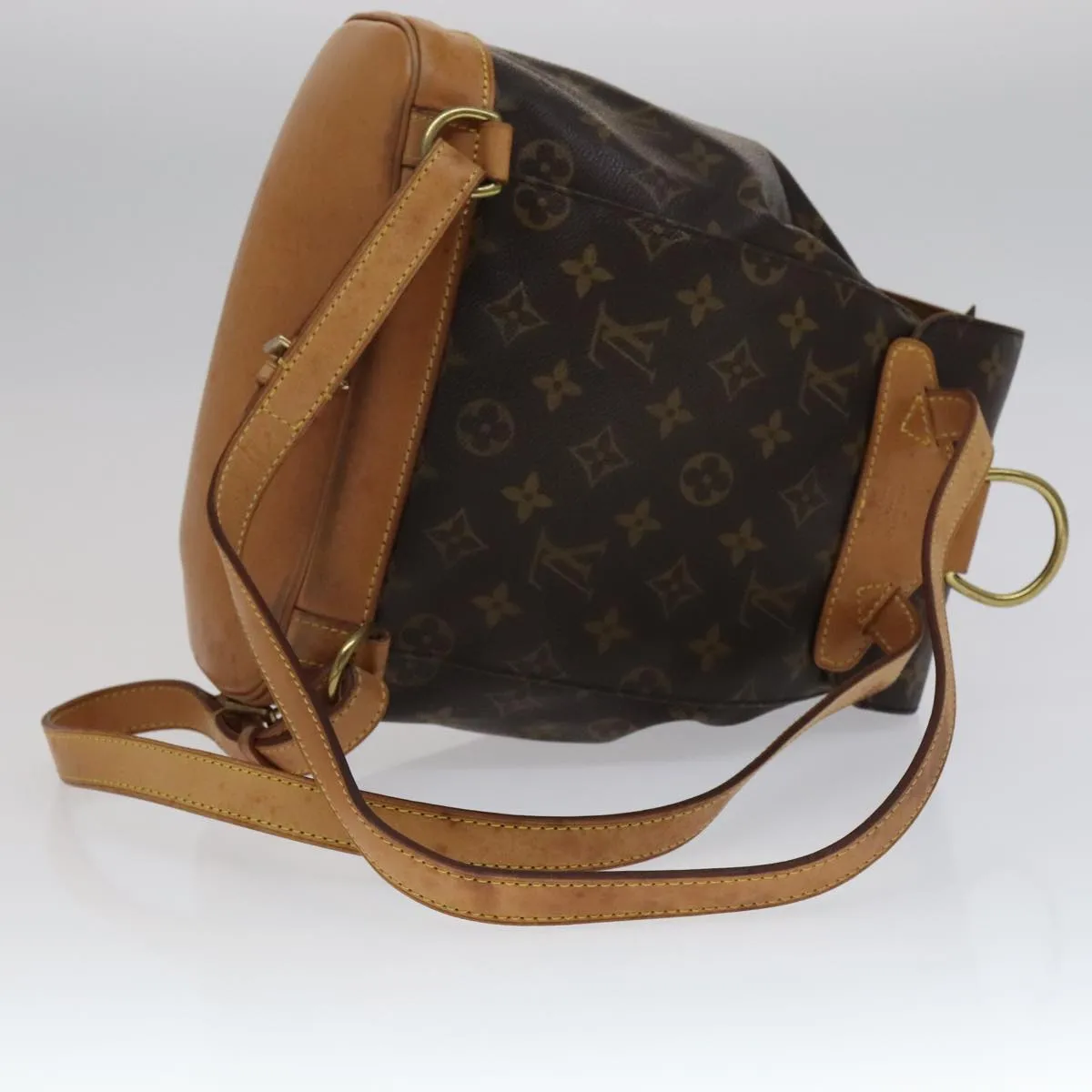 Montsouris MM Canvas Backpack with Dust Bag