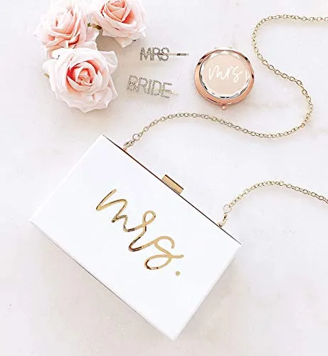 Mrs Purse Acrylic Clutch