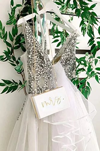 Mrs Purse Acrylic Clutch