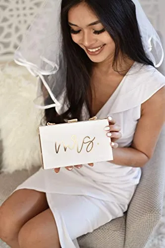 Mrs Purse Acrylic Clutch